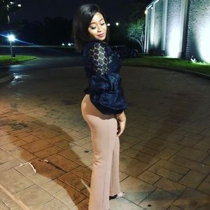 Beautiful black blouse US 8